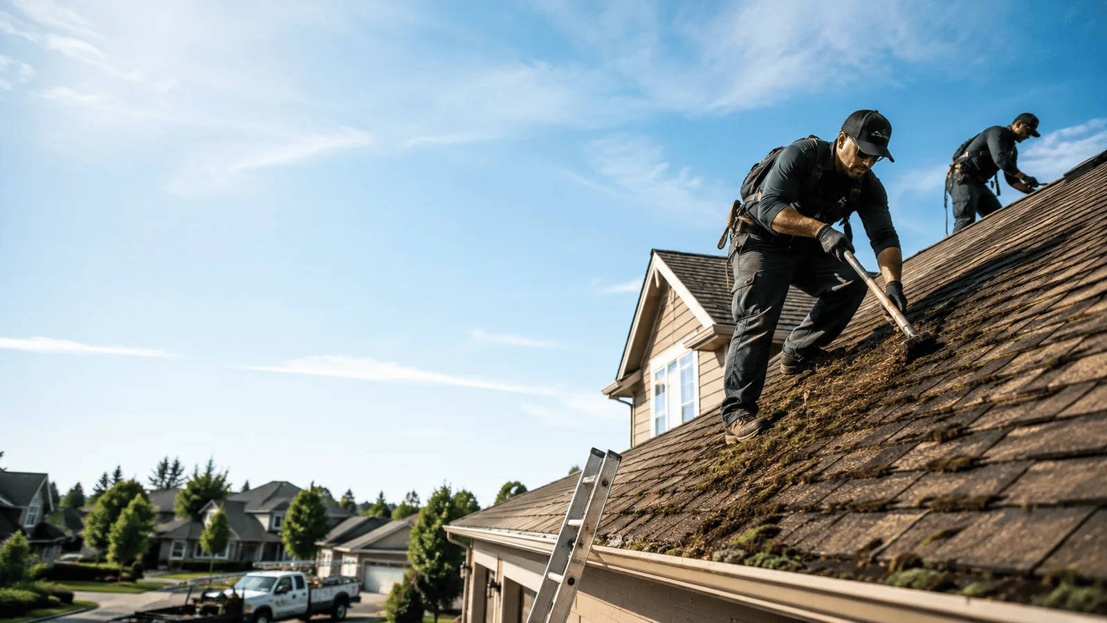 Roof Moss Removal in Boerne, TX near me